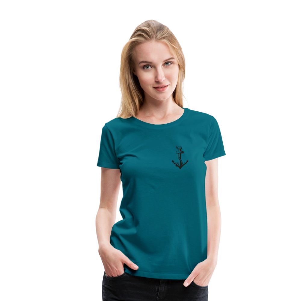 Anker Frauen Premium T-Shirt - Divablau