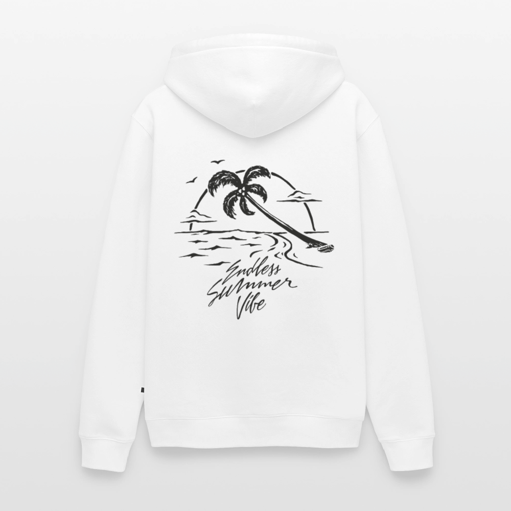Summer Vibe Männer Premium Hoodie - Weiß