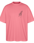 Asia Boot Stanley/Stella Oversized Unisex Bio T-Shirt Blaster - Pink 