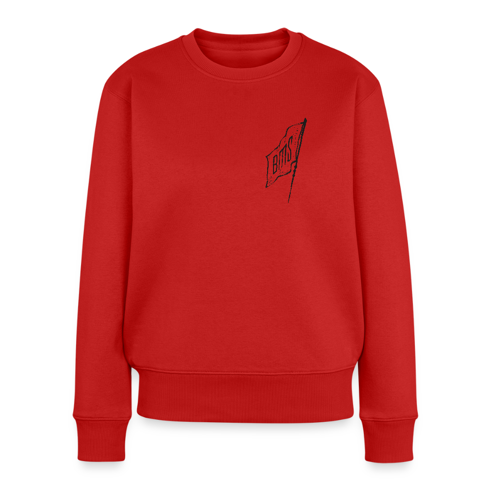 Asia Boot Frauen Premium Pullover - Rot