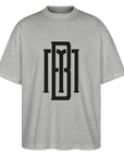 Mono Stanley/Stella Oversized Unisex Bio T-Shirt Blaster - Grau meliert