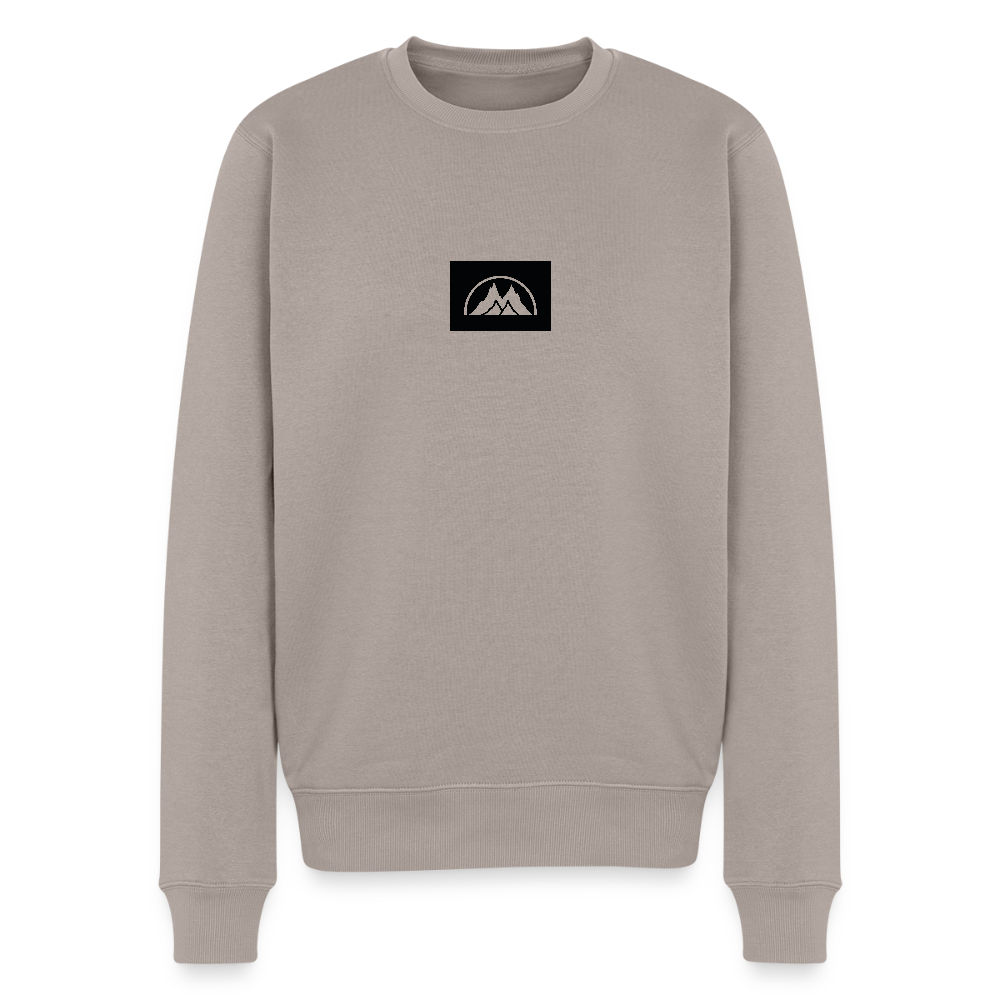 Box Logo Männer Premium Pullover - Taupe