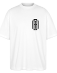 Monogram Stanley/Stella Oversized Unisex Bio T-Shirt Blaster - Weiß
