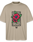 Blume Stanley/Stella Oversized Unisex Bio T-Shirt Blaster - Steingrau