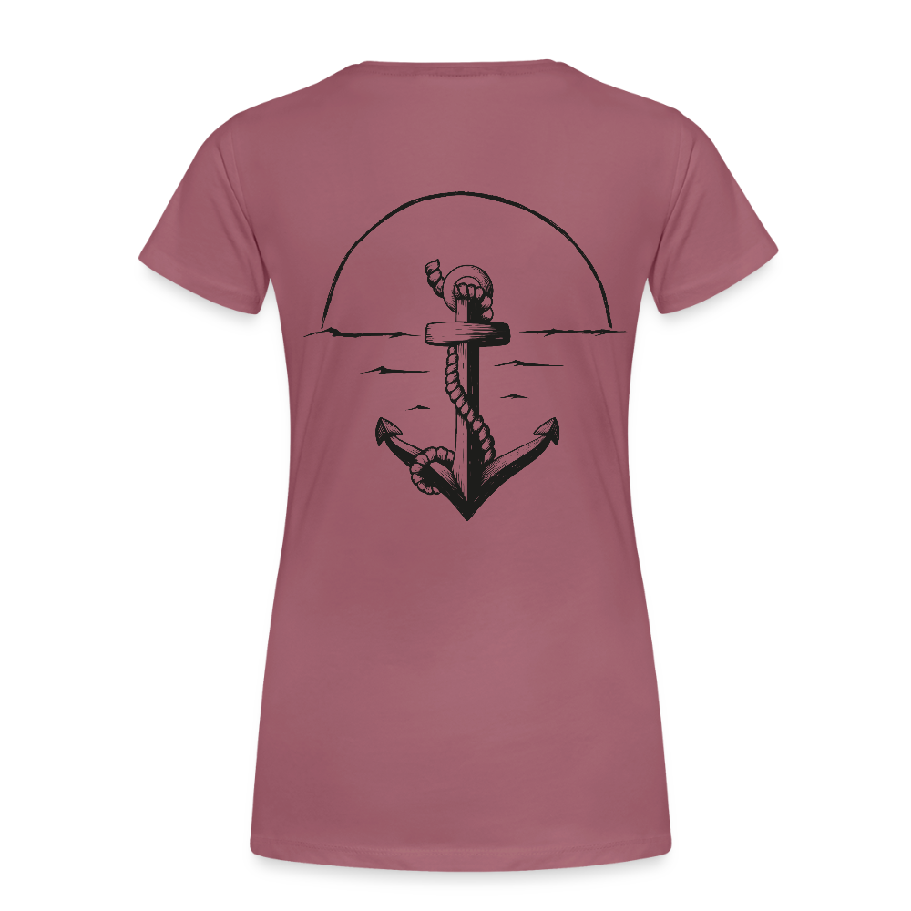 Anker Frauen Premium T-Shirt - Malve