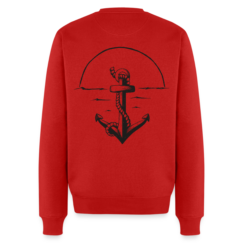 Anker Männer Premium Pullover - Rot