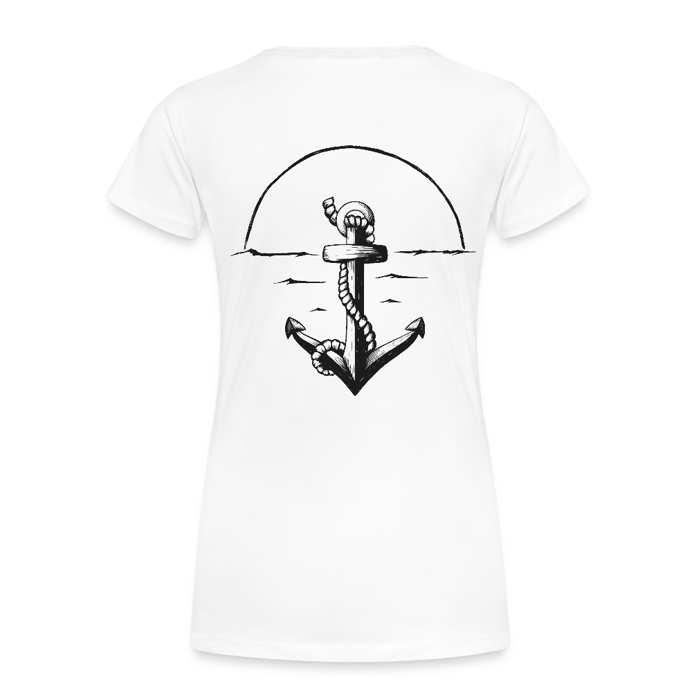 Anker Frauen Premium T-Shirt - Weiß