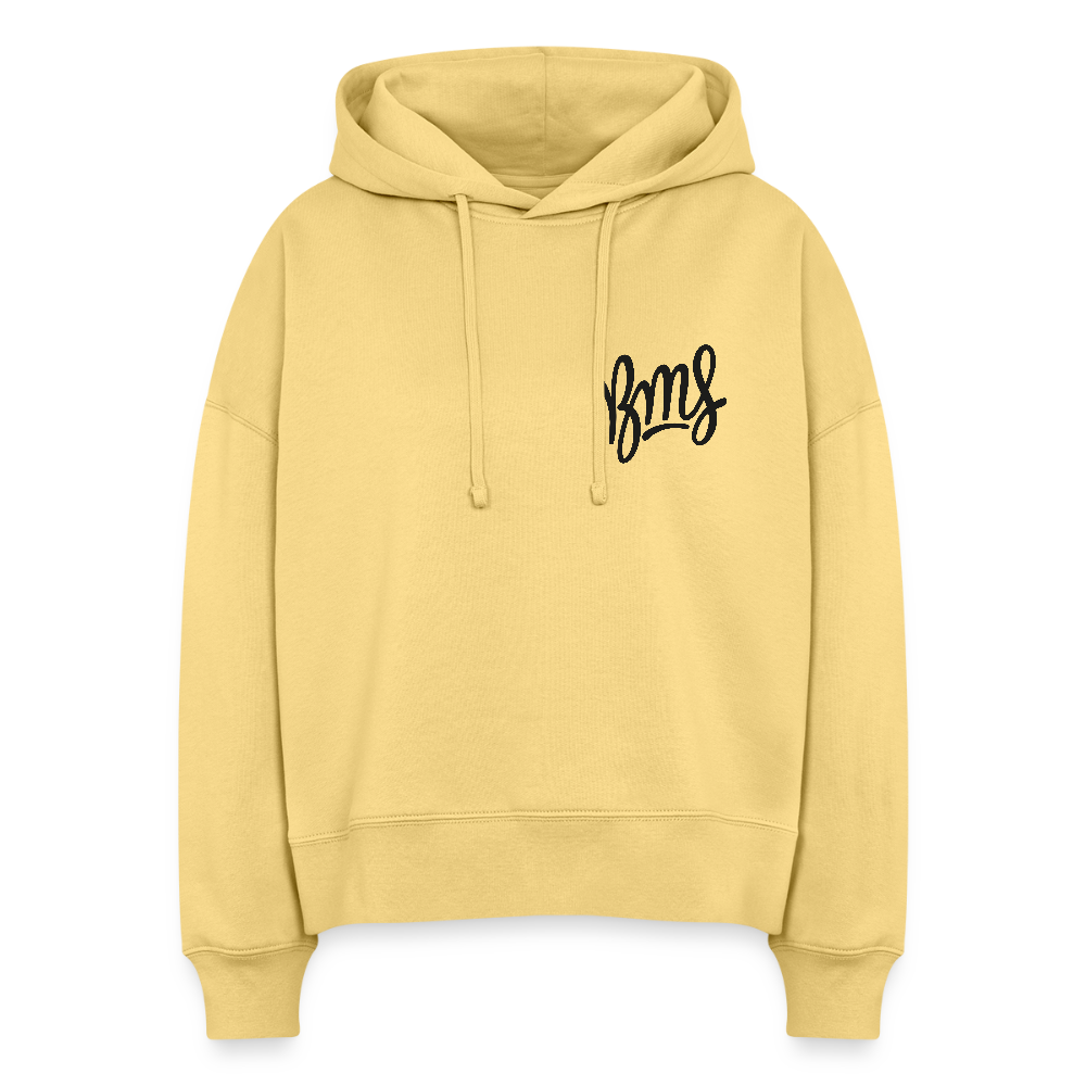 BMS Stanley/Stella Boxy Frauen Bio Hoodie Nora - Hellgelb