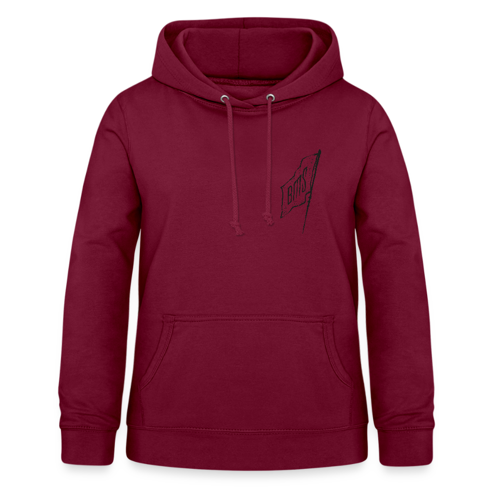 Asia Boot Frauen Hoodie - Bordeaux