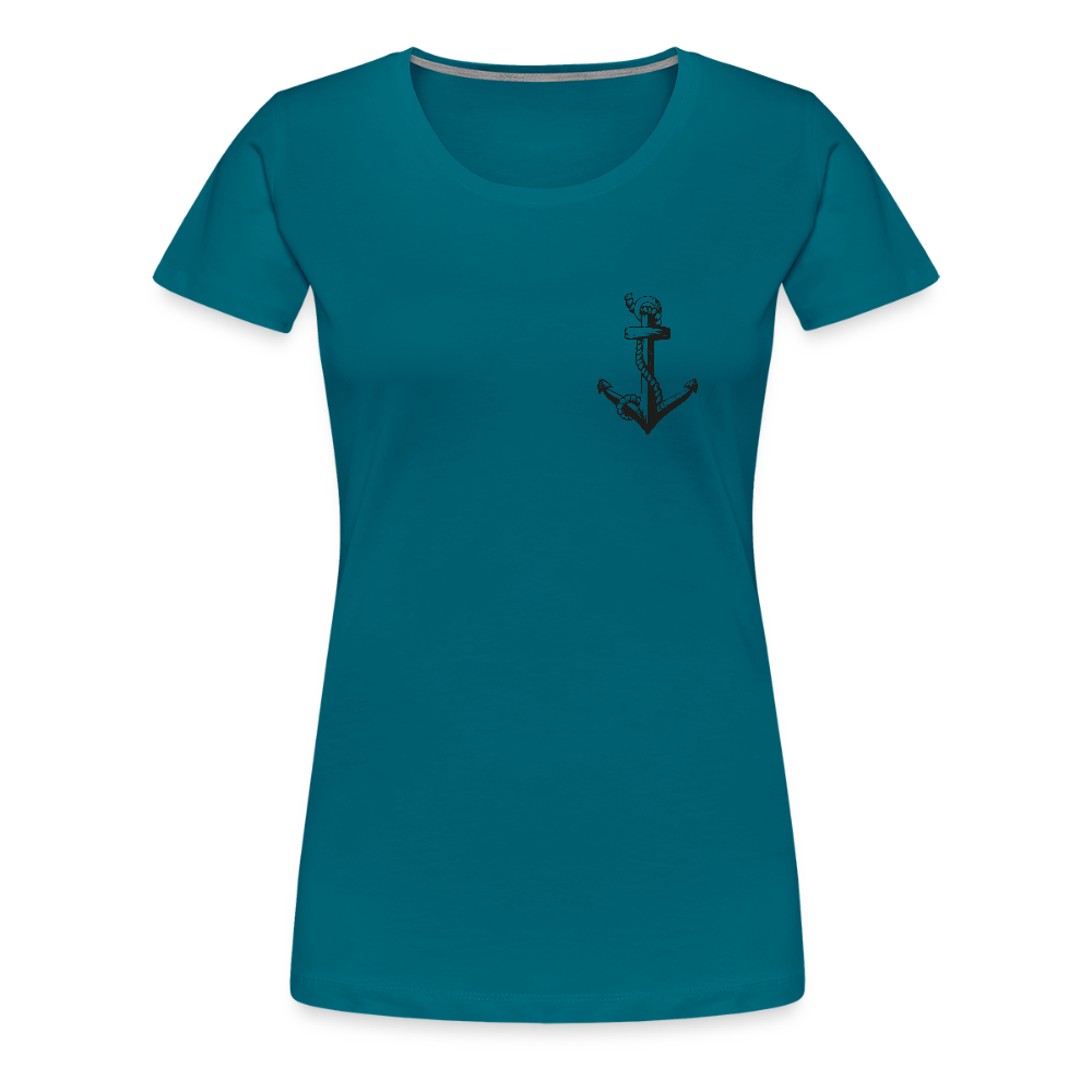 Anker Frauen Premium T-Shirt - Divablau