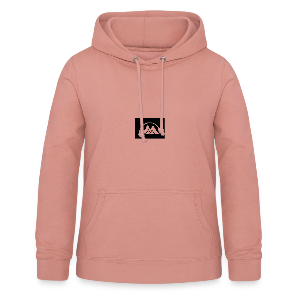 Box Logo Frauen Hoodie - Altrosa
