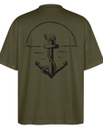 Anker Stanley/Stella Oversized Unisex Bio T-Shirt Blaster - Khaki