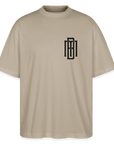 Monogram Stanley/Stella Oversized Unisex Bio T-Shirt Blaster - Steingrau