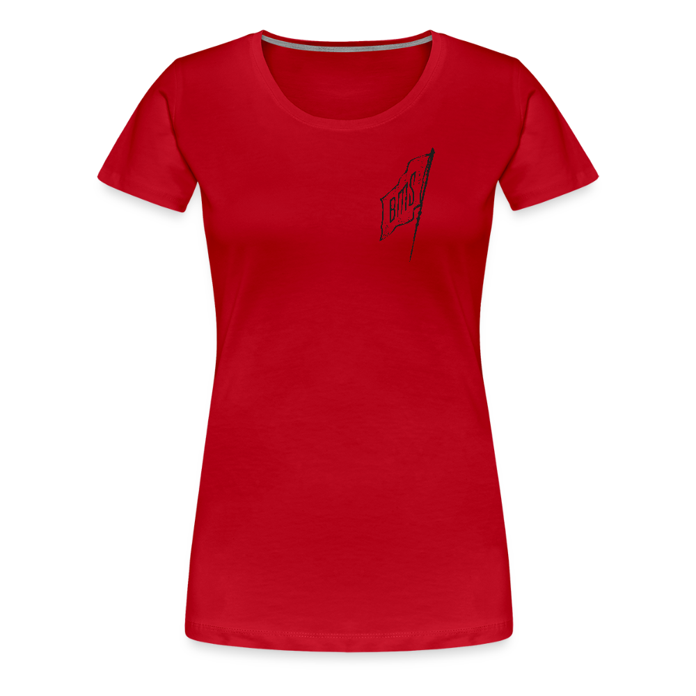 Asia Boot Frauen Premium T-Shirt - Rot