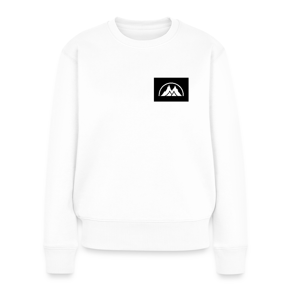 Box Logo Frauen Premium Pullover - Weiß