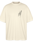 Asia Boot Stanley/Stella Oversized Unisex Bio T-Shirt Blaster - Weißgrau