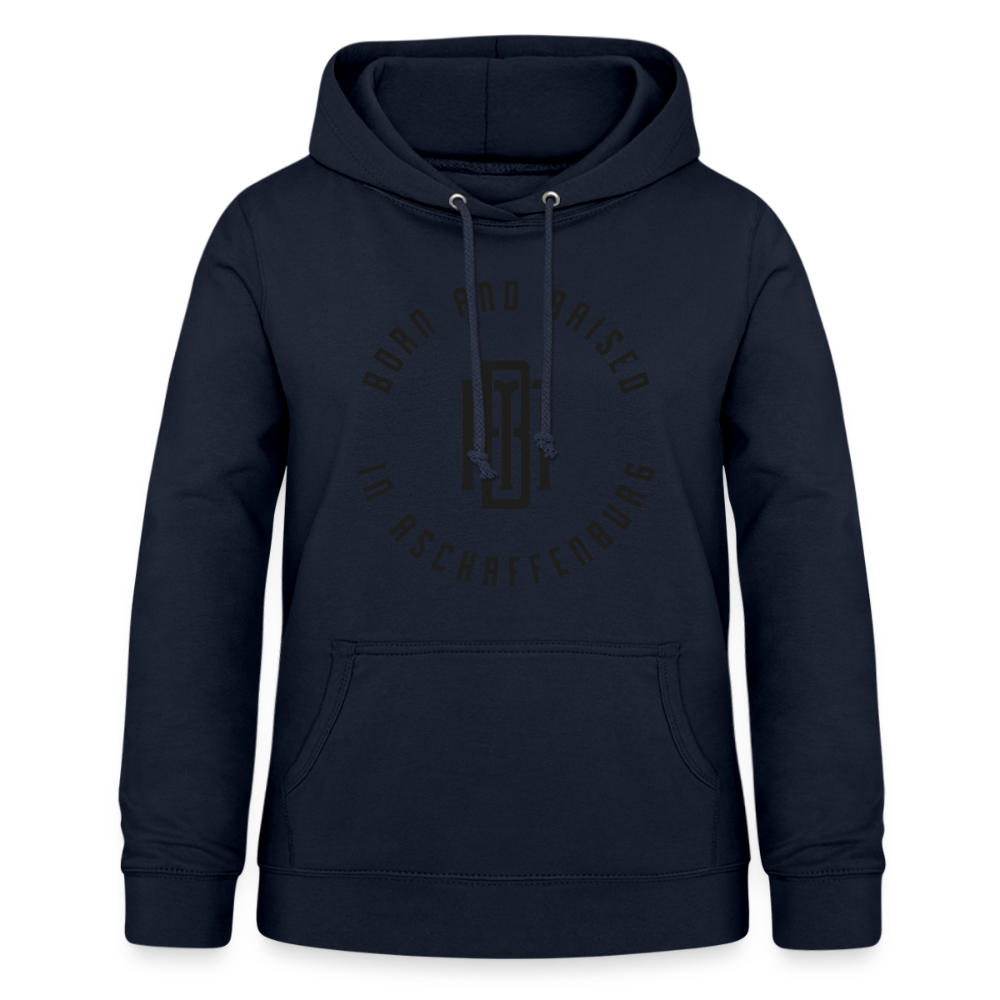 Monogram Frauen Hoodie - Navy