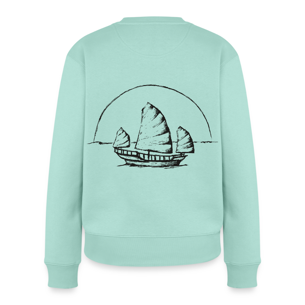 Asia Boot Frauen Premium Pullover - Mint 