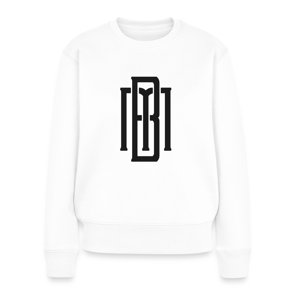 Mono Frauen Premium Pullover - Weiß