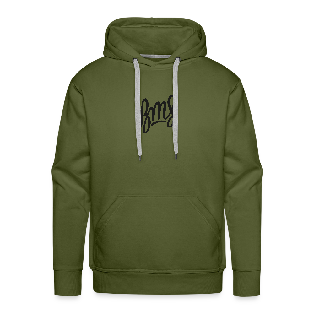 BMS Männer Premium Hoodie - Olivgrün
