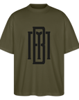 Mono Stanley/Stella Oversized Unisex Bio T-Shirt Blaster - Khaki