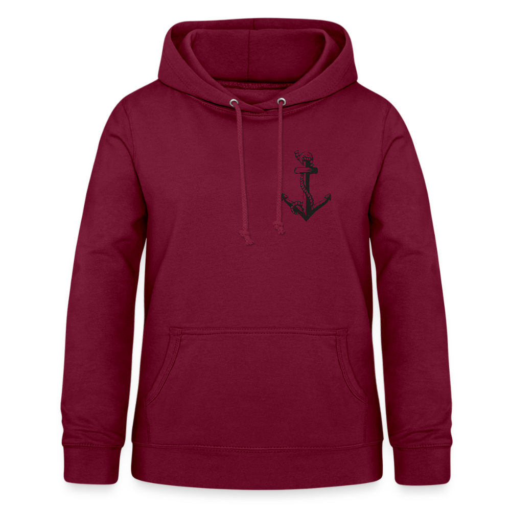 Anker Frauen Hoodie - Bordeaux