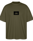 Box Logo Stanley/Stella Oversized Unisex Bio T-Shirt Blaster - Khaki