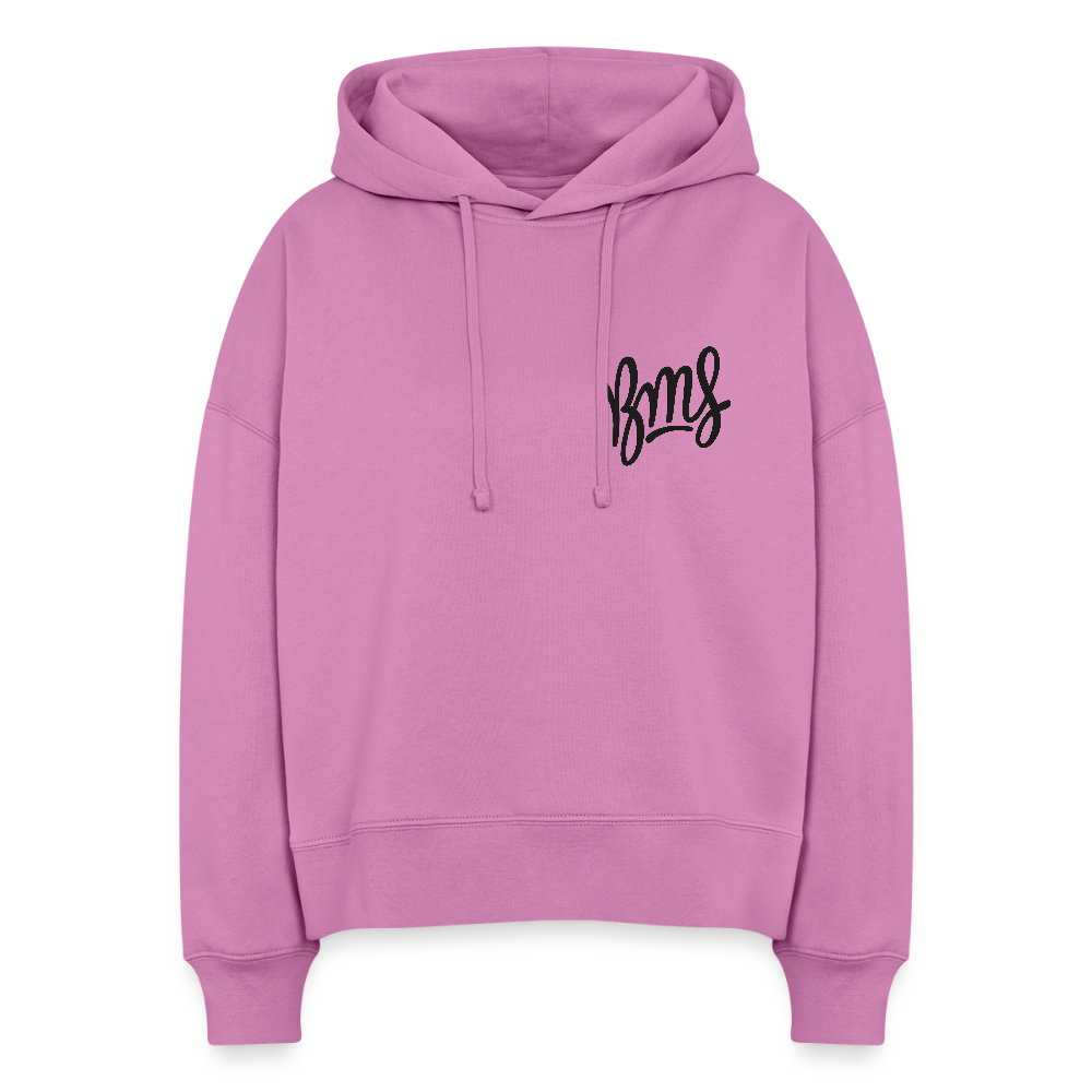 BMS Stanley/Stella Boxy Frauen Bio Hoodie Nora - Pink