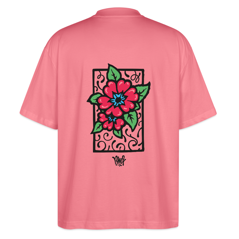 Blume Back Stanley/Stella Oversized Unisex Bio T-Shirt Blaster - Pink 