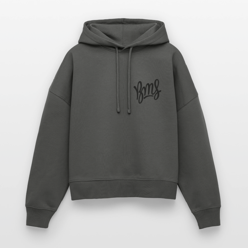 BMS Stanley/Stella Boxy Frauen Bio Hoodie Nora - Anthrazit