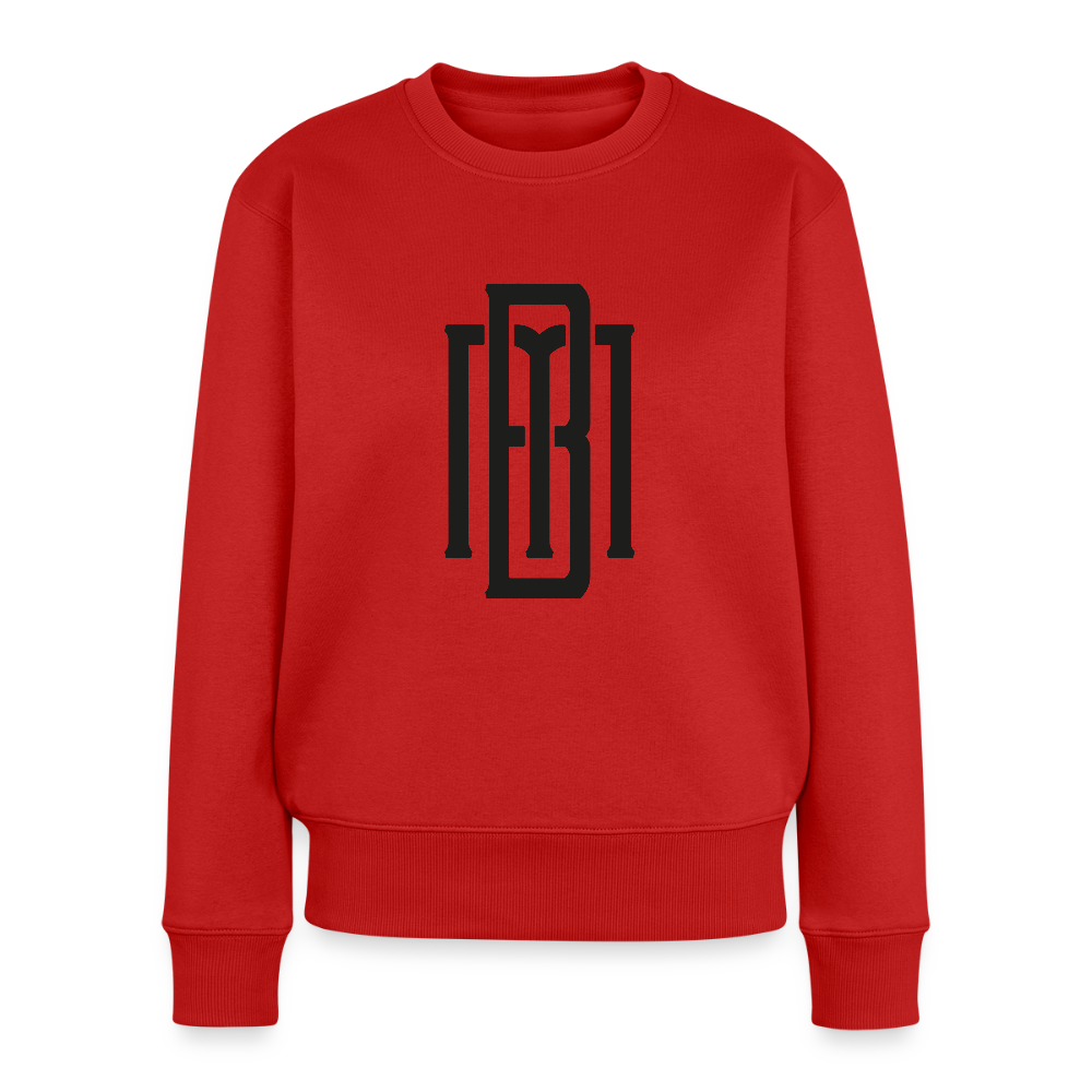 Mono Frauen Premium Pullover - Rot