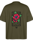 Blume Back Stanley/Stella Oversized Unisex Bio T-Shirt Blaster - Khaki
