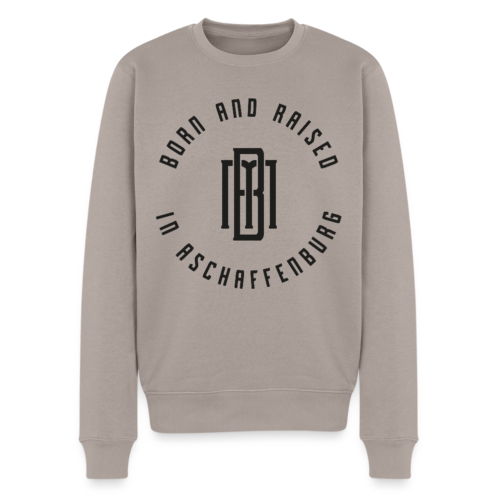 Monogram Männer Premium Pullover - Taupe