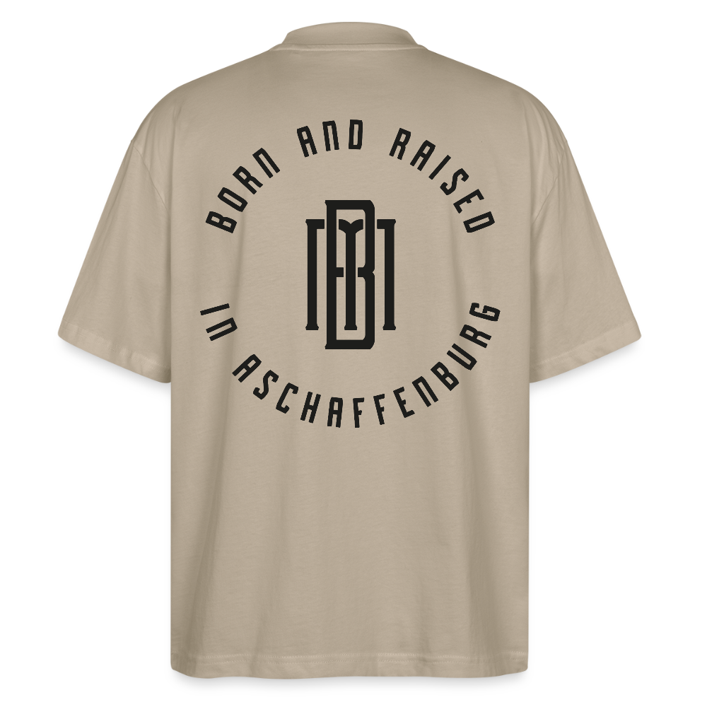 Monogram Stanley/Stella Oversized Unisex Bio T-Shirt Blaster - Steingrau
