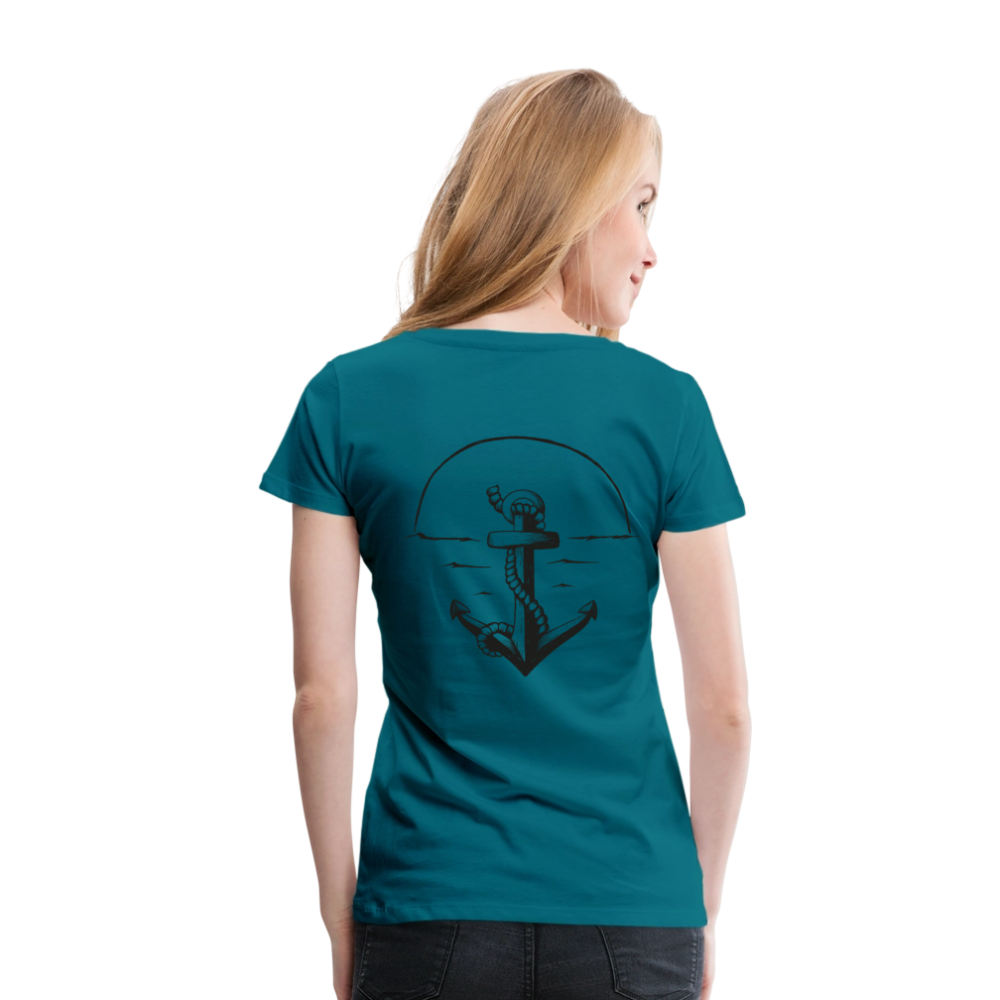 Anker Frauen Premium T-Shirt - Divablau