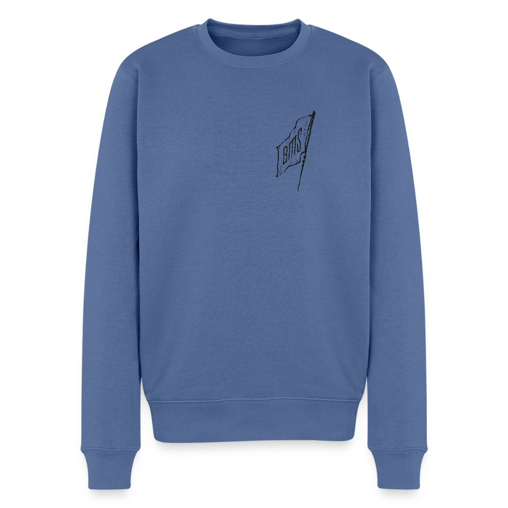 Asia Boot Männer Premium Pullover - Taubenblau