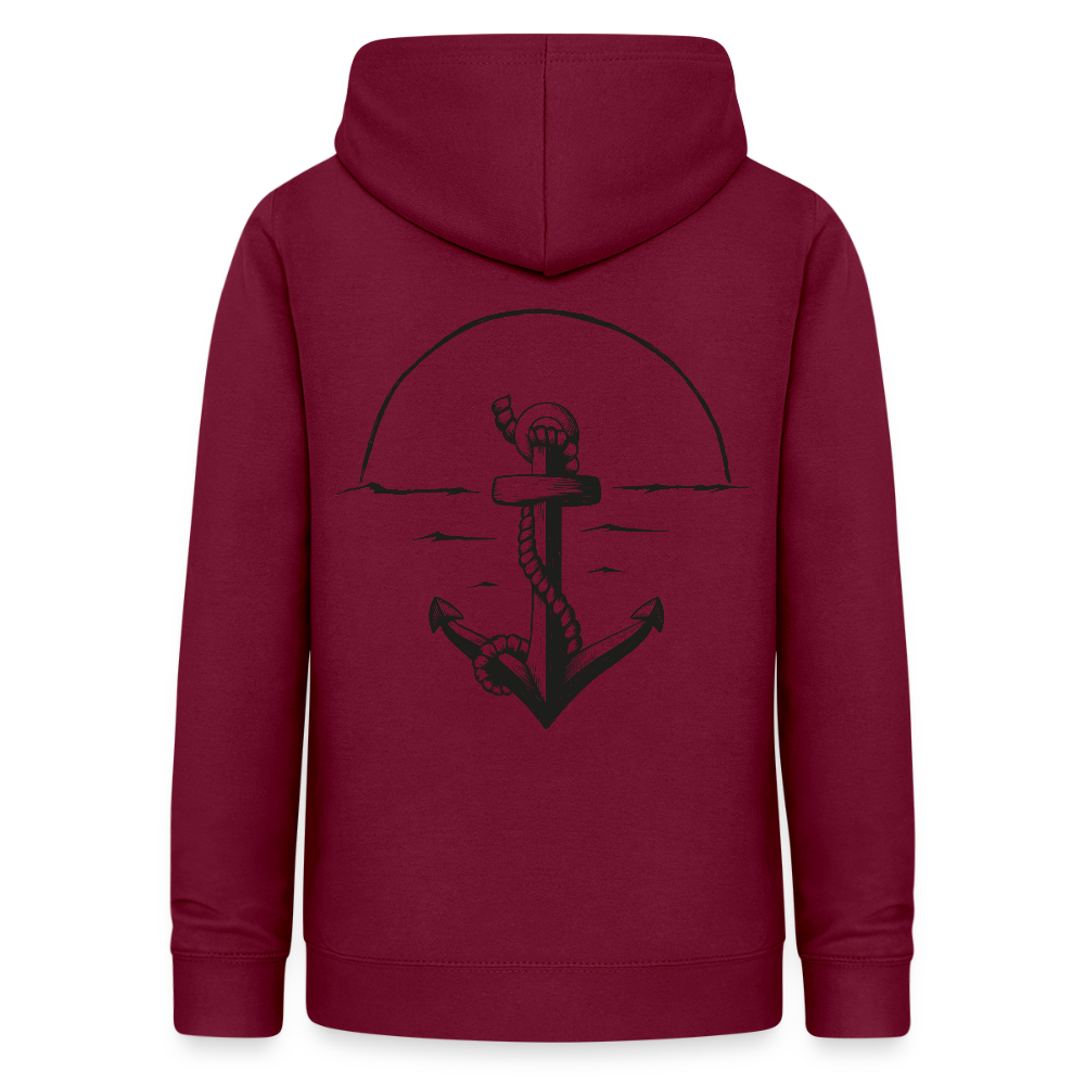 Anker Frauen Hoodie - Bordeaux