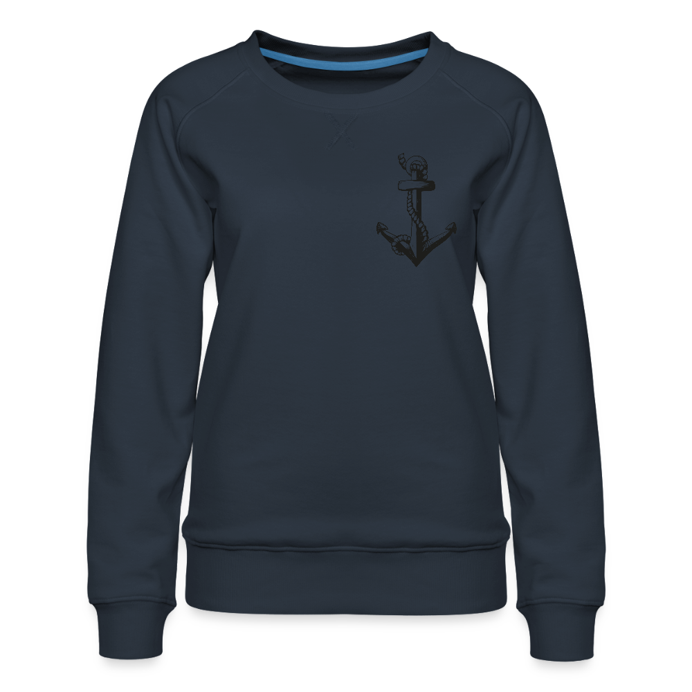 Anker Frauen Premium Pullover - Navy