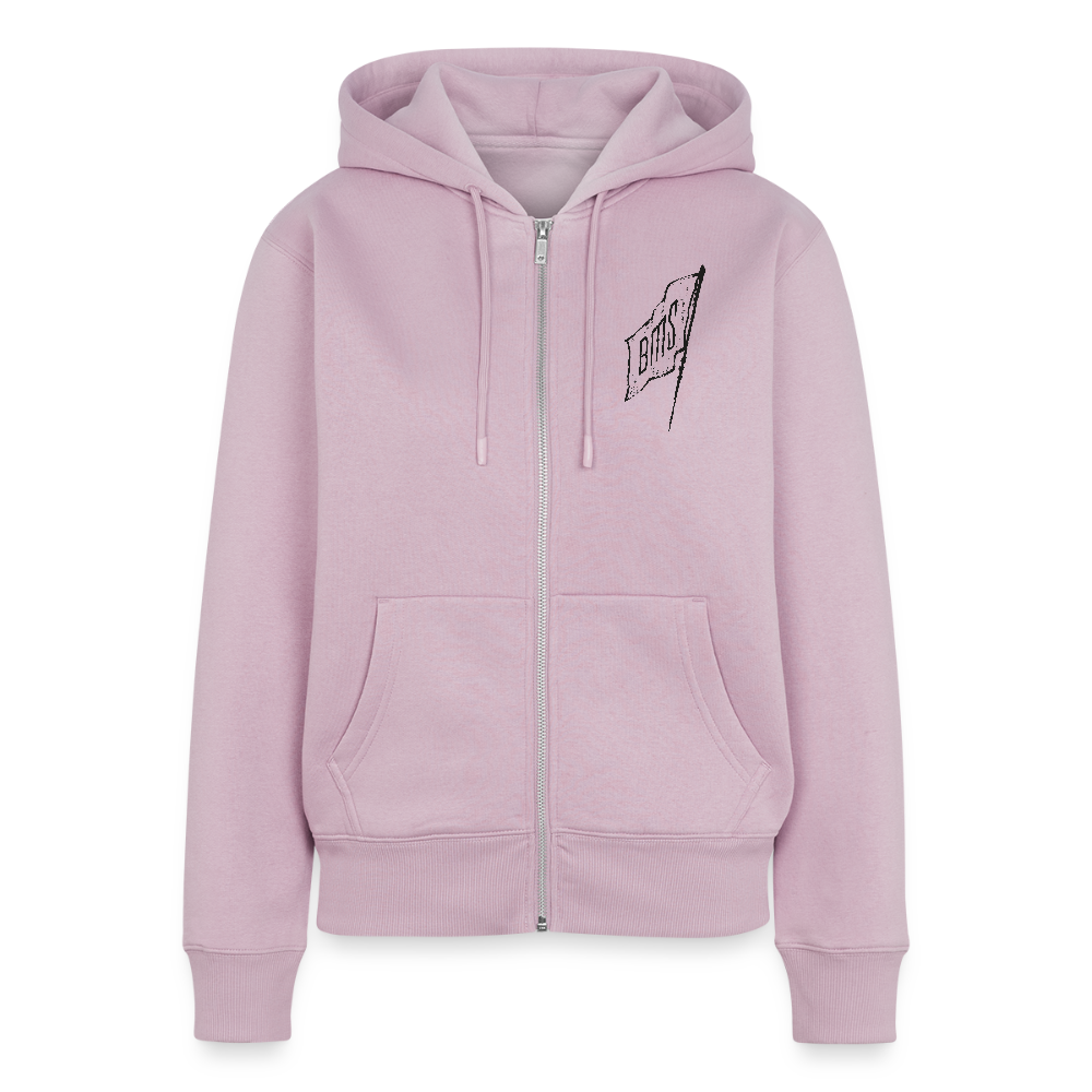 Asia Boot Frauen Premium Kapuzenjacke - Altrosa