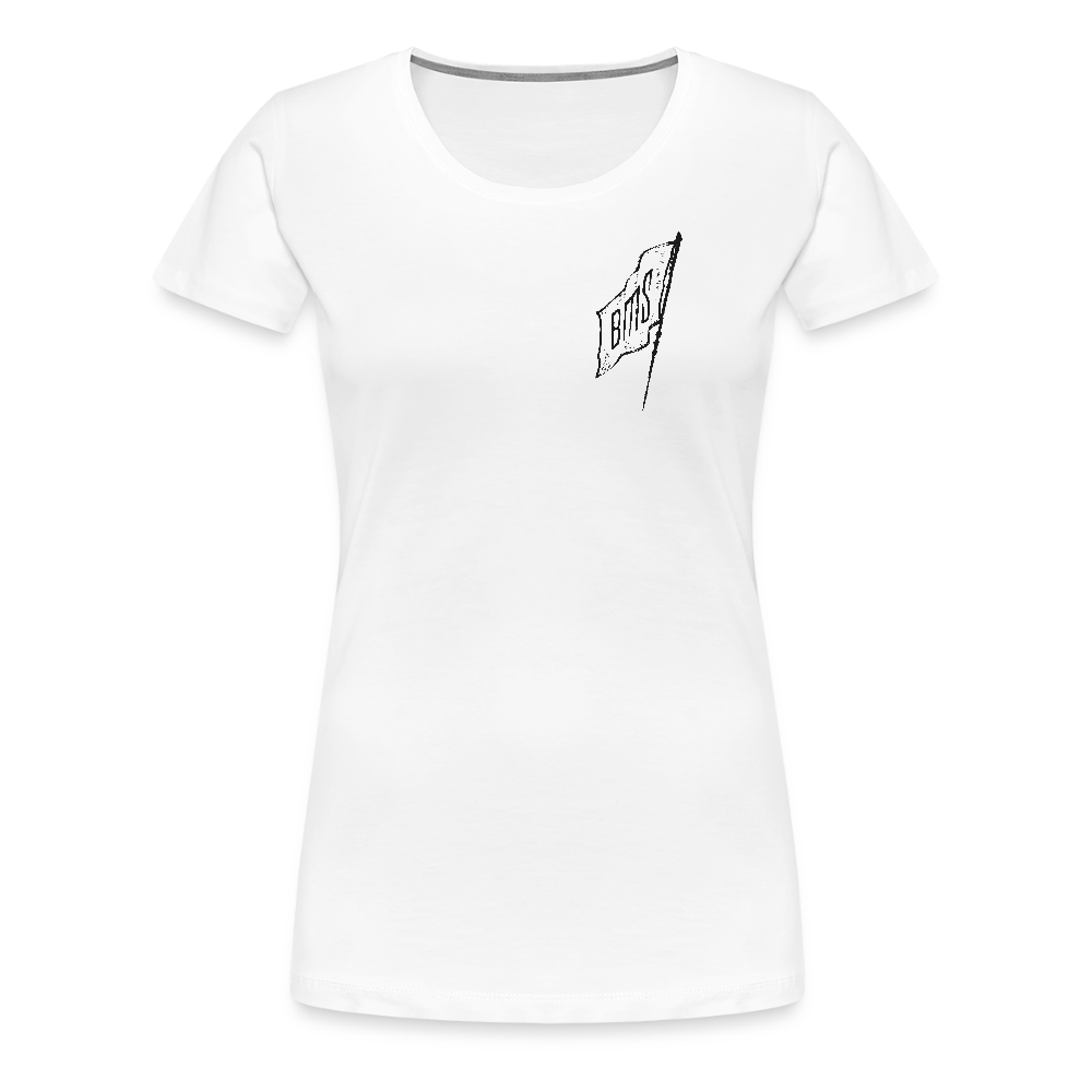 Asia Boot Frauen Premium T-Shirt - Weiß