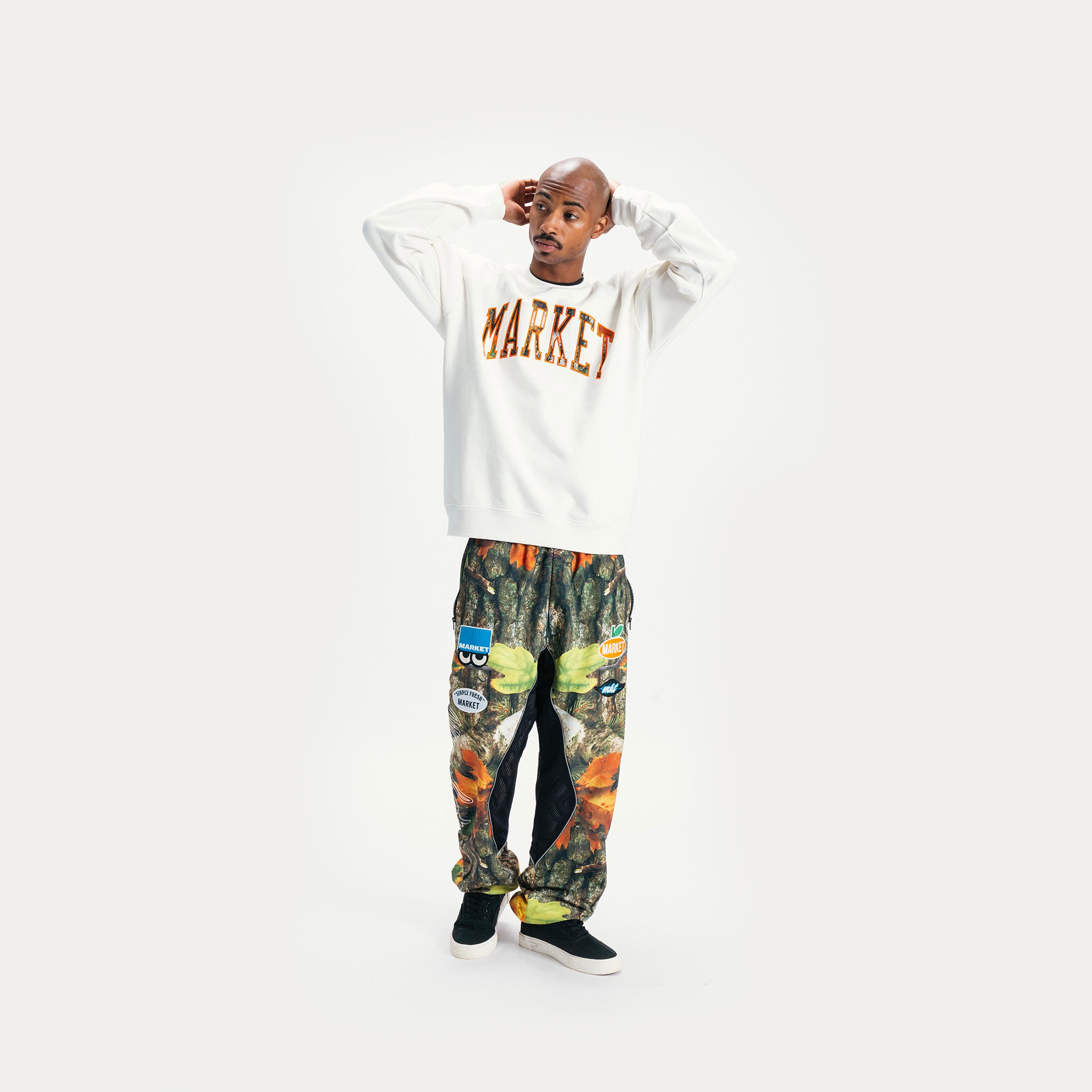 Market Fauxtree Arc Crewneck Sweatshirt (ecru) - Blue Mountain Store