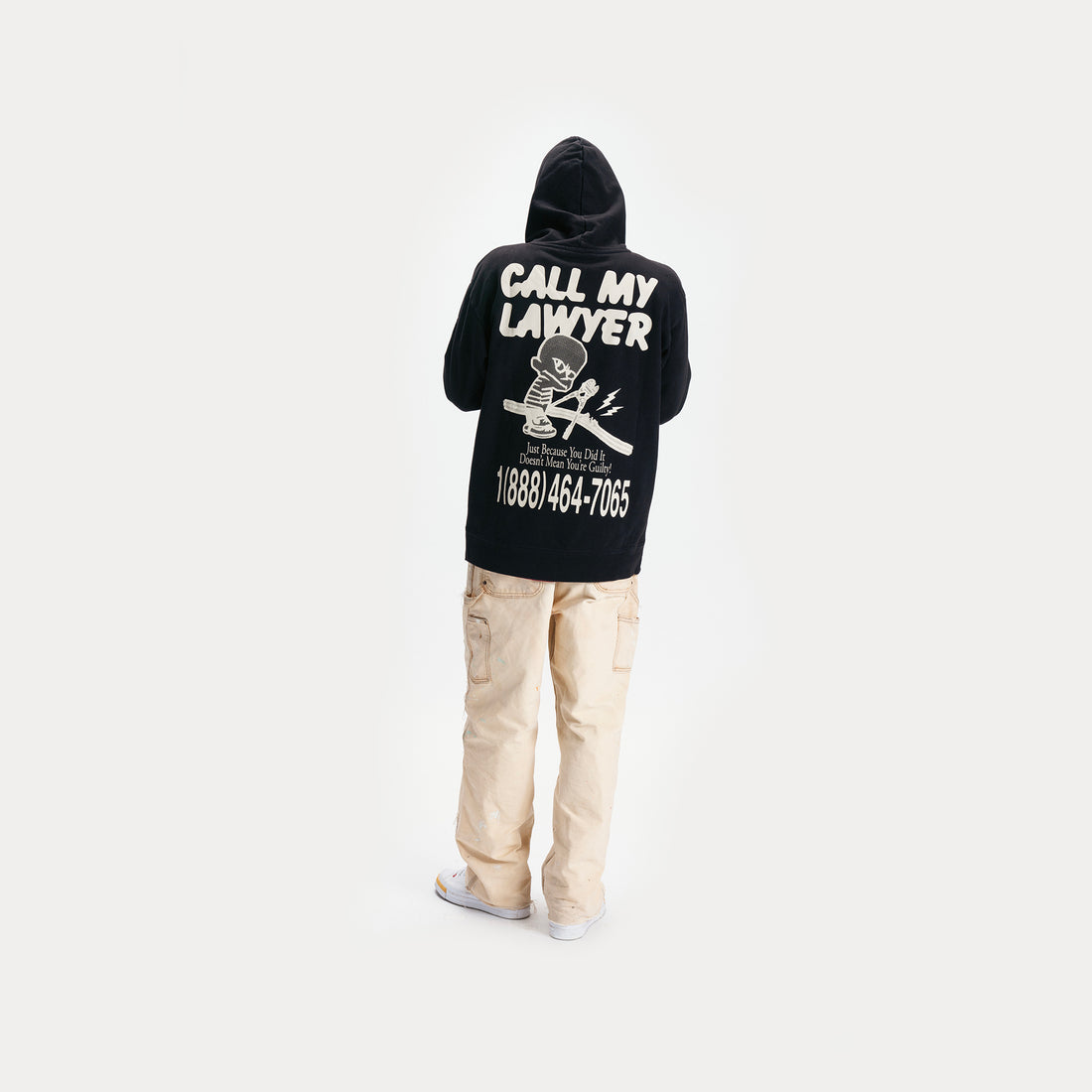 Market Not Guilty Pullover Hoodie (washed black) - Blue Mountain Store