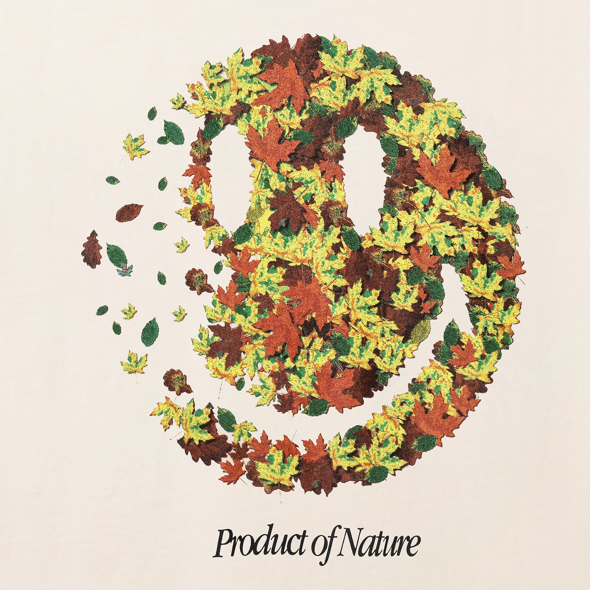 Market Smiley Product Of Nature T-Shirt (ecru) - Blue Mountain Store
