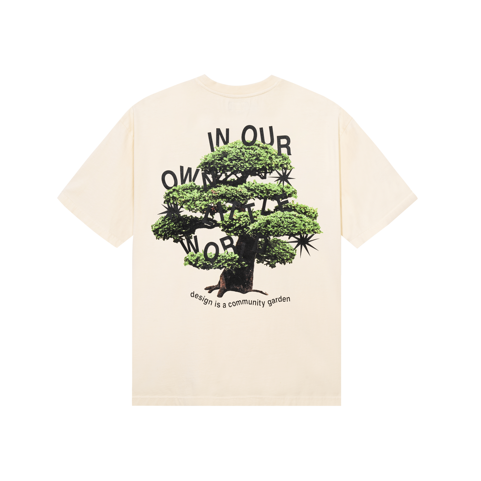 Market Love Nature T-Shirt (ecru) - Blue Mountain Store