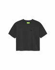 New Amsterdam Cropped Tee (washed black) - Blue Mountain Store