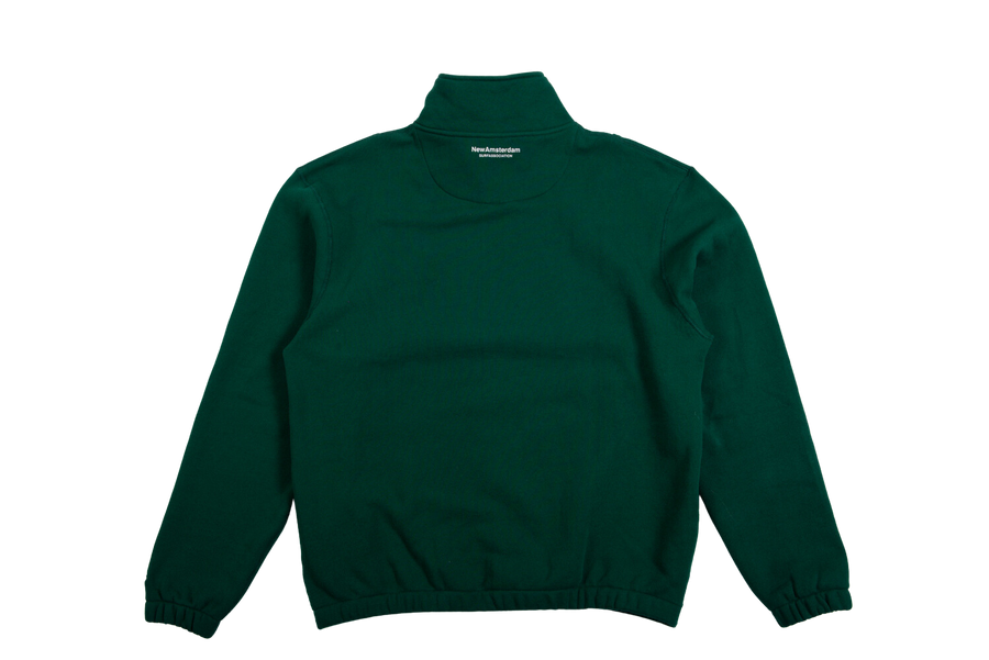 New Amsterdam Sea Half-Zip (green) - Blue Mountain Store