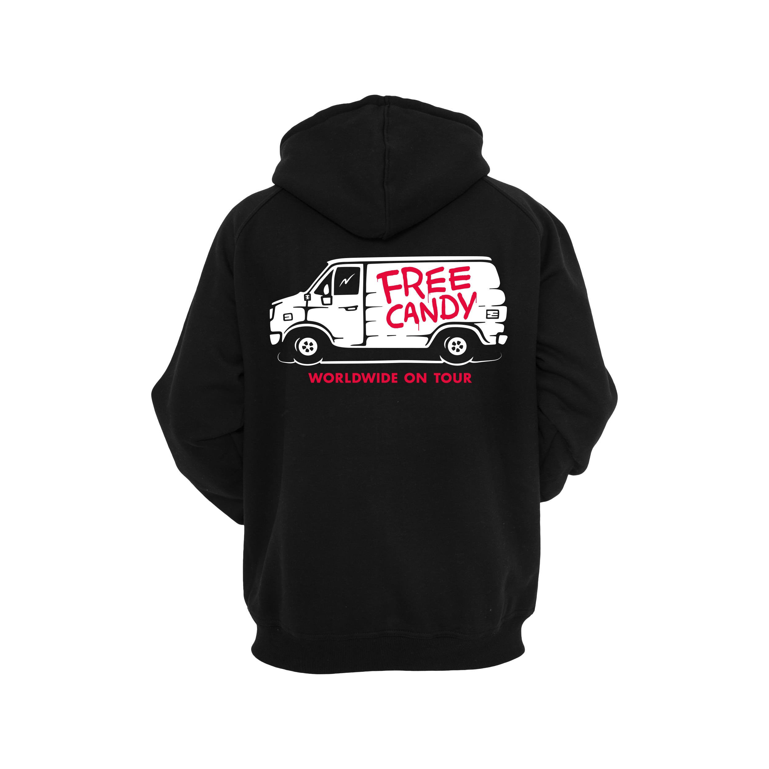 BMS &quot;Free Candy&quot; Hooded (black) - Blue Mountain Store