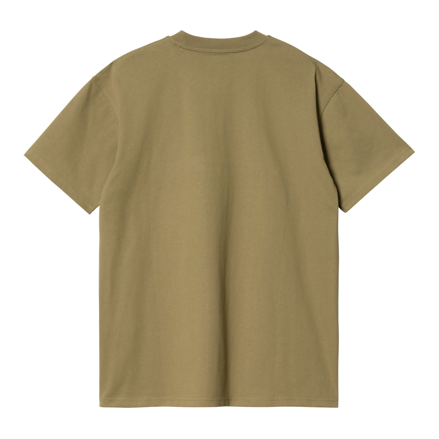 Carhartt WIP S/S American Script T-Shirt (larch) - Blue Mountain Store