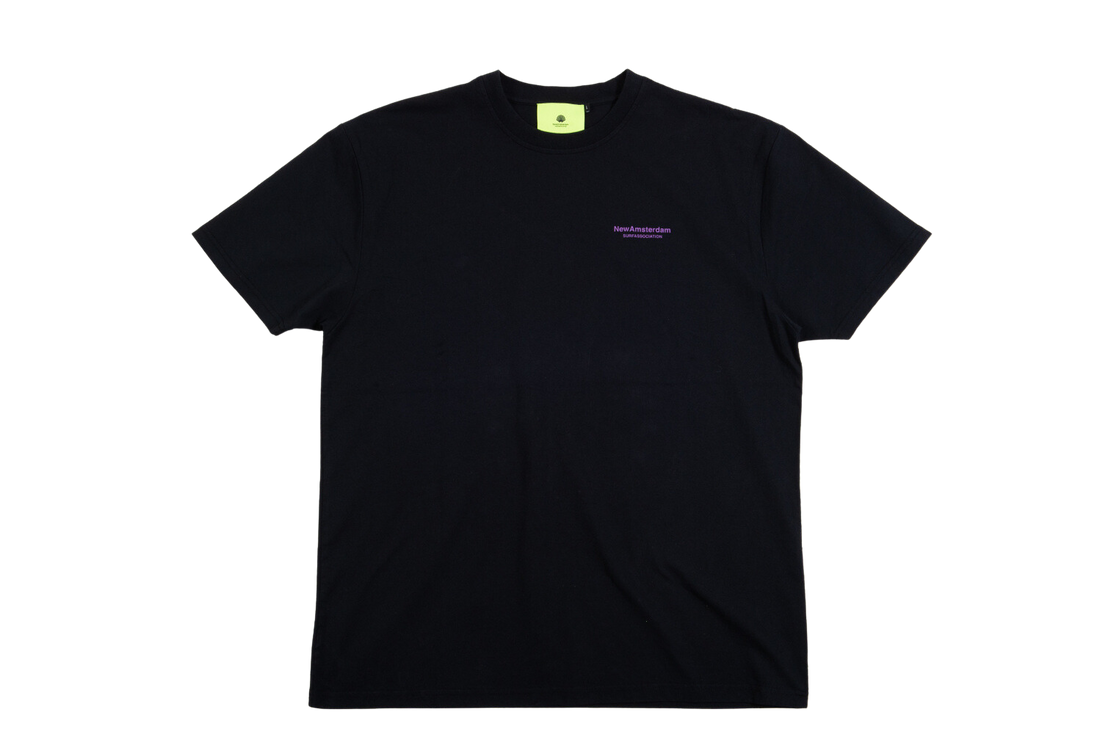 New Amsterdam Anemone Tee (black) - Blue Mountain Store