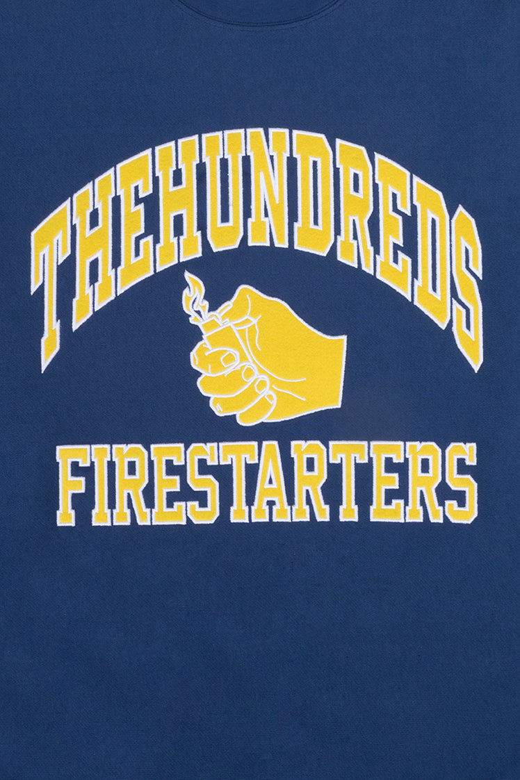 The Hundreds Athletics Crewneck (blue) - Blue Mountain Store